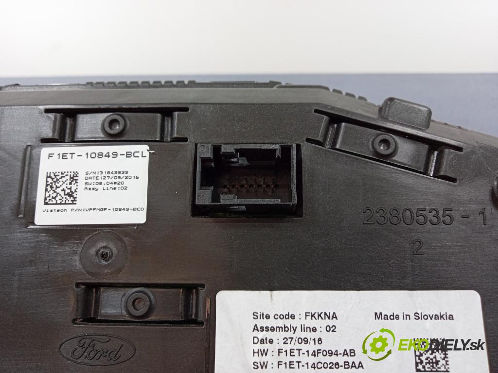 Ford Focus 2016 prístrojovka/ budíky F1ET-10849-BCL