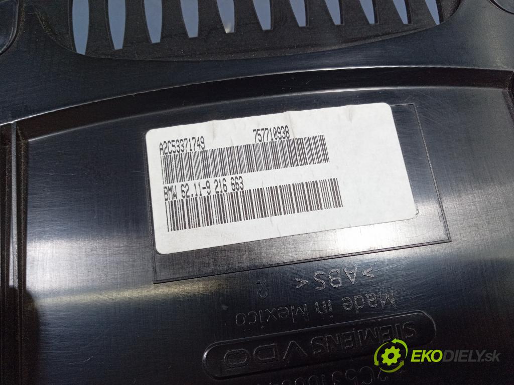 Bmw X6 2010 prístrojovka/ budíky 9216663
