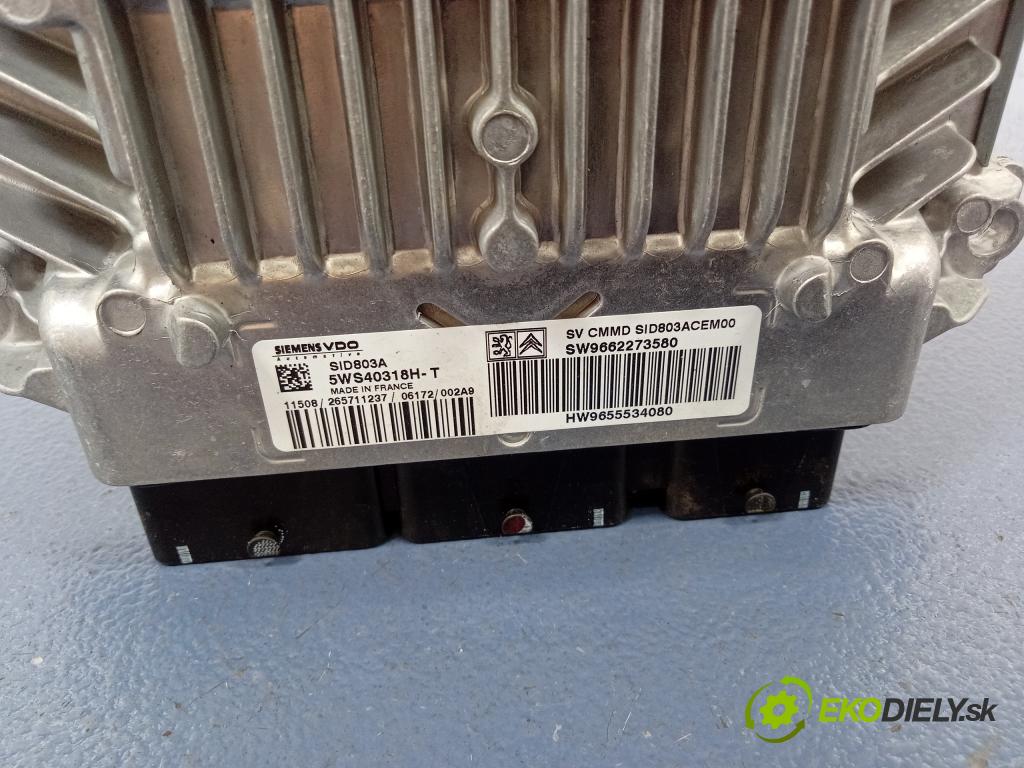 Citroen C5 2006 řídící jednotka Motor: 9662273580