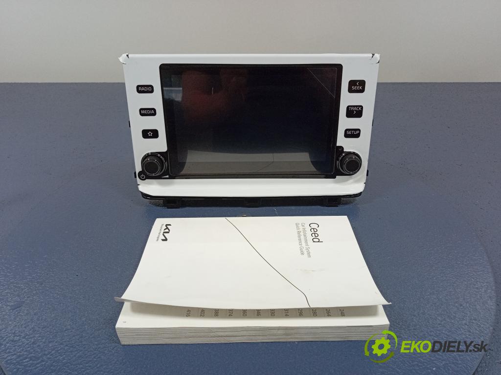 Kia Ceed 2022 Radio I Navigácia: 96160-J7710