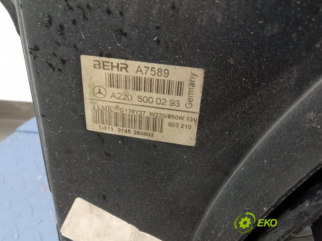 Mercedes S-klasa 2003 Ventilátor Chladiče: A2205000293