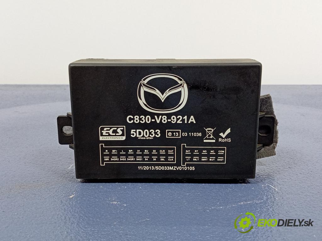 Mazda 6 2012 řídící jednotka C830V8921A EkoDily.cz