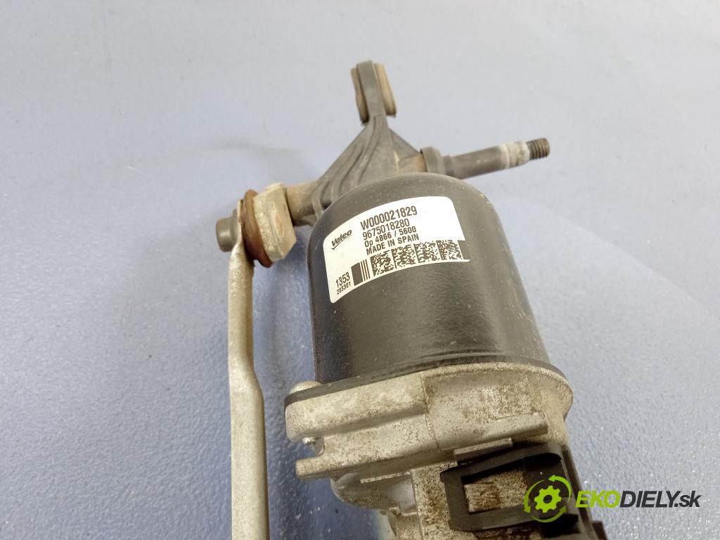 Peugeot 301 2013 mechanizmus motor: Stierače: Predná časť: 9675018280