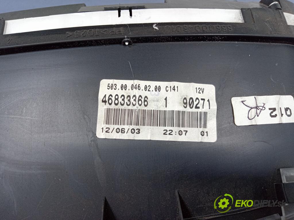 Fiat Punto 2003 prístrojovka/ budíky 46833366