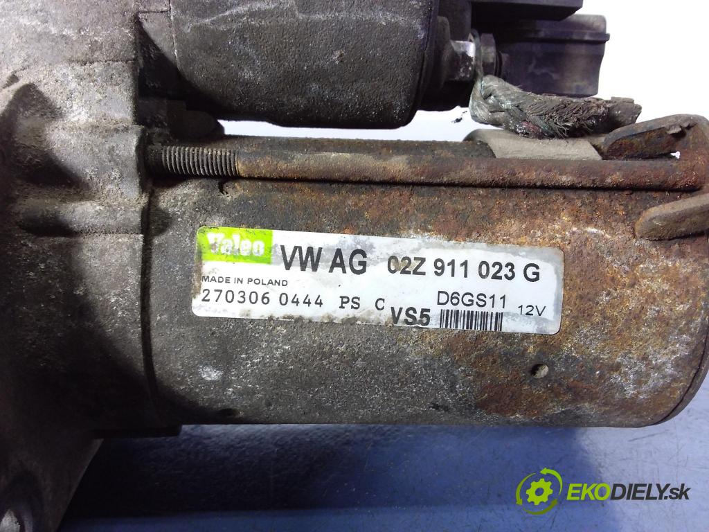 Skoda Octavia 2006 štartér 02Z911023G