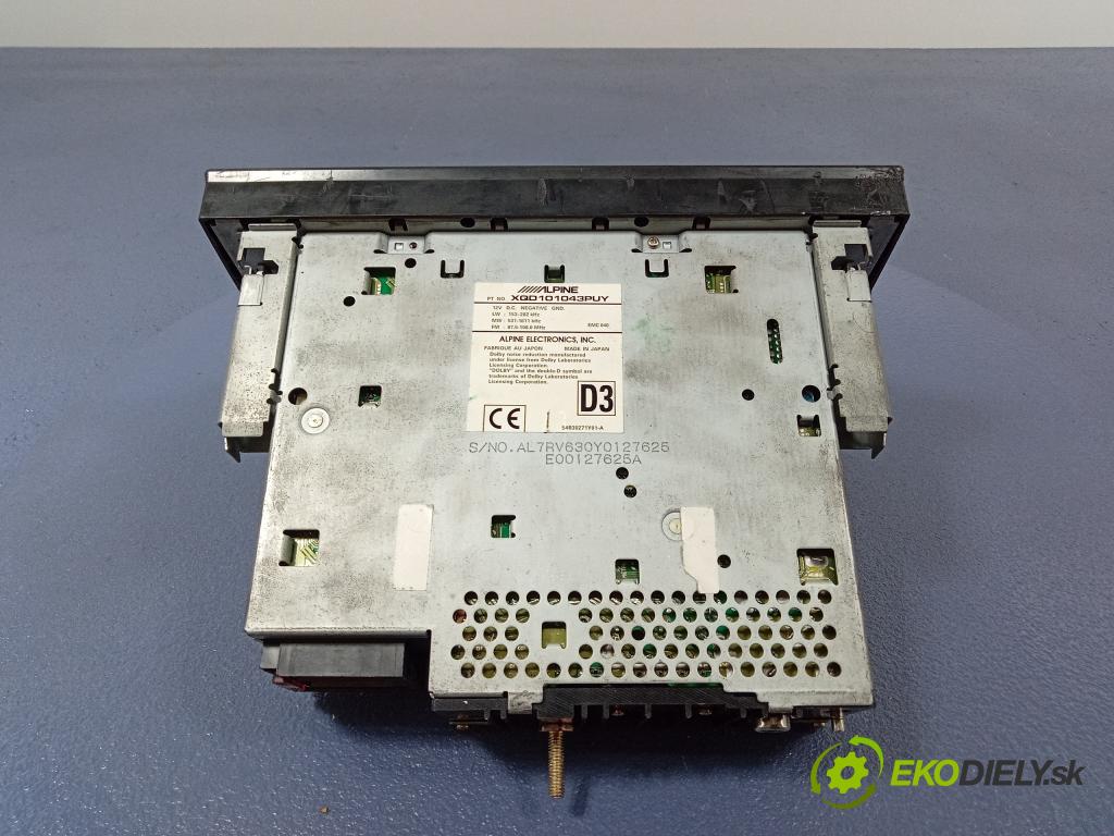 Rover 75 2000 Radio I Navigácia: XQD101043PUY