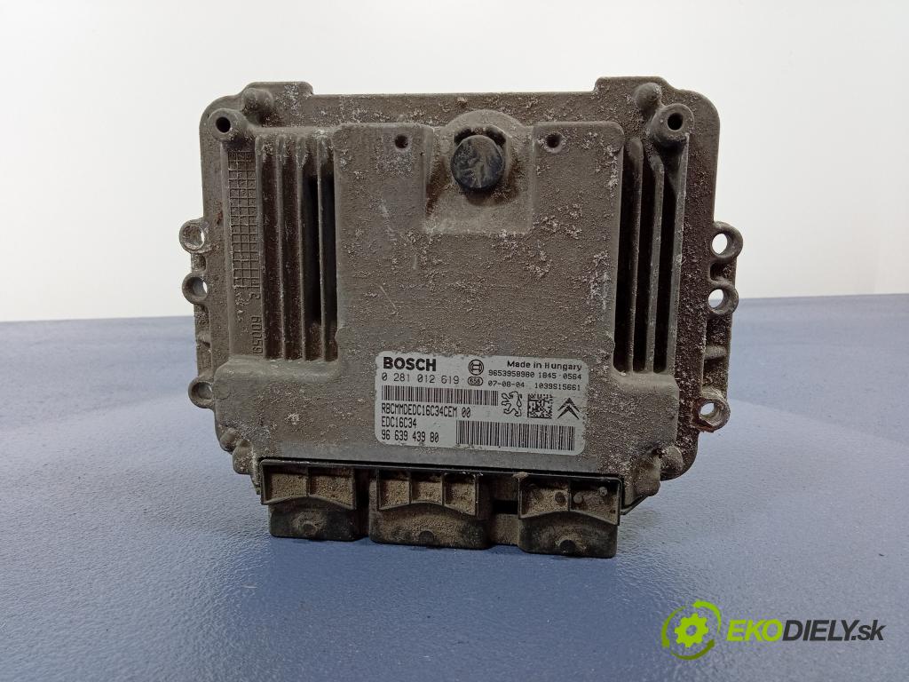 Peugeot Partner 2007 riadiaca jednotka Motor: 0281012619