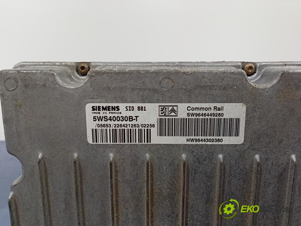 Peugeot 307 2003 riadiaca jednotka Motor: 9646449280