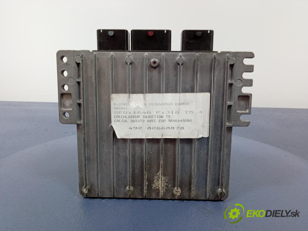 Peugeot 307 2003 riadiaca jednotka Motor: 9646449280