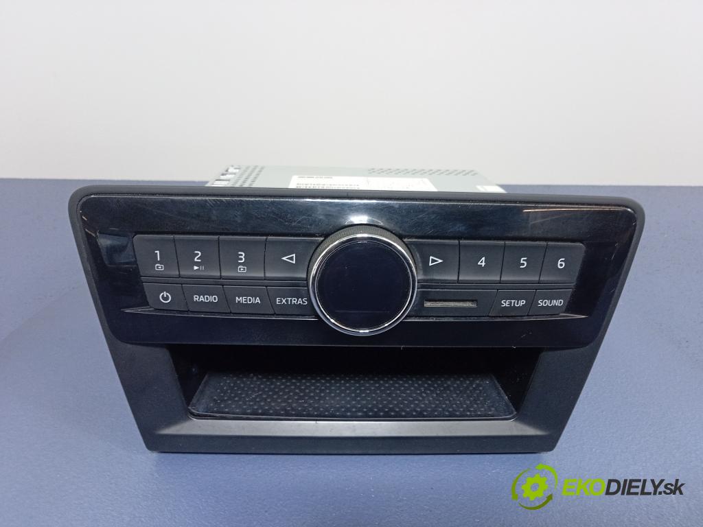 Skoda Rapid 2017 Radio I Navigácia: 5JB857097C