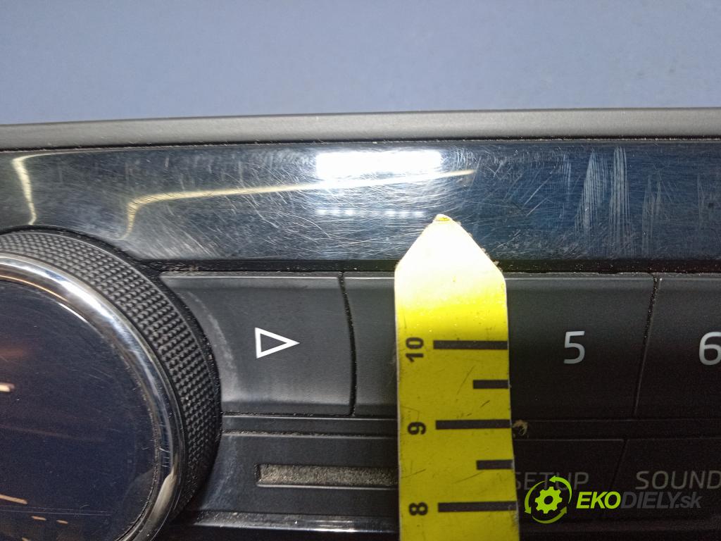 Skoda Rapid 2017 Radio I Navigácia: 5JB857097C