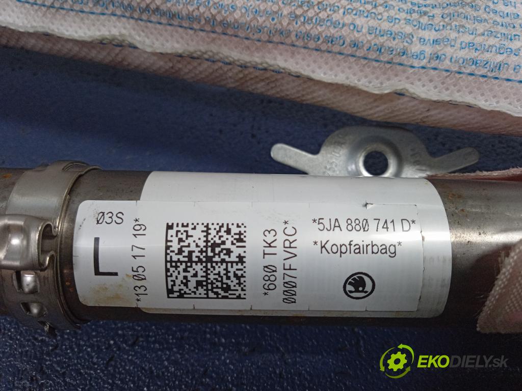 Skoda Rapid 2017 Airbag: clona x 5JA880741D