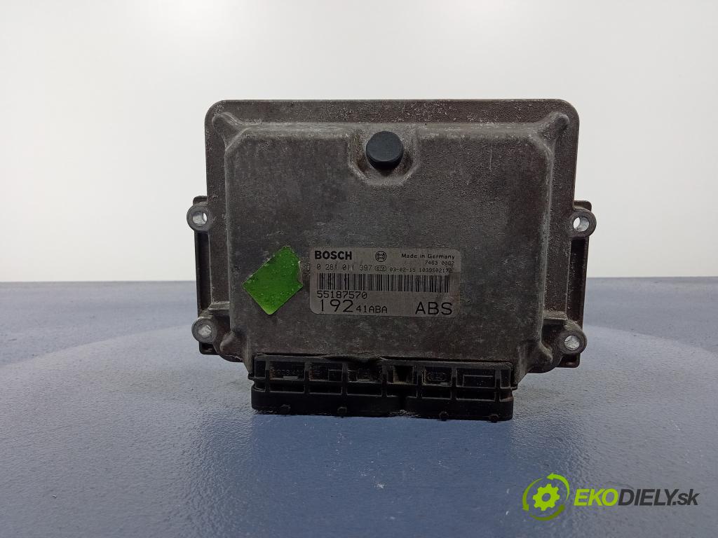 Fiat Stilo 2004 riadiaca jednotka Motor: 55187570
