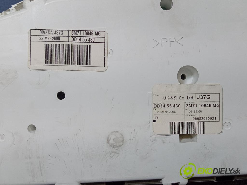 Mazda 2 2006 prístrojovka/ budíky 3M7110849MG