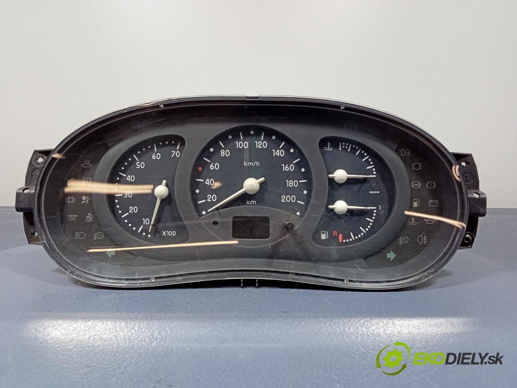 Renault Clio 1998 prístrojovka/ budíky 07021622282