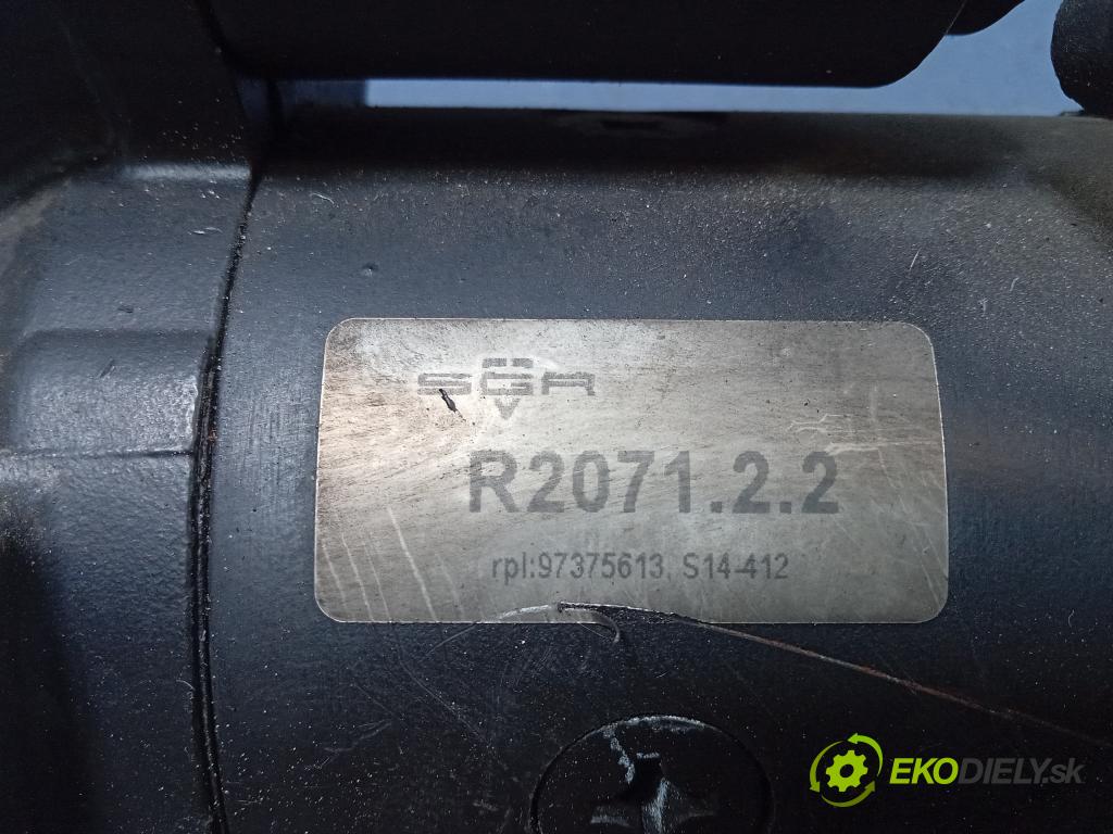 Opel Signum 2005 štartér 97375613