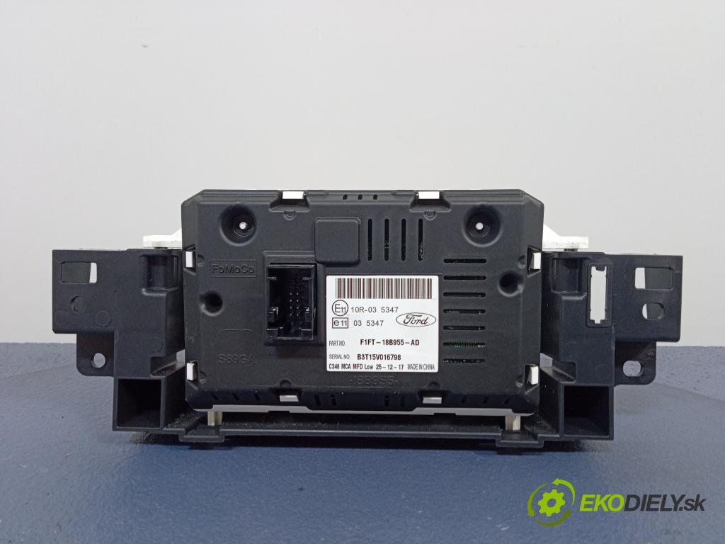 Ford Focus 2018 Displej: Rádio: / GPS F1FT18B955AD