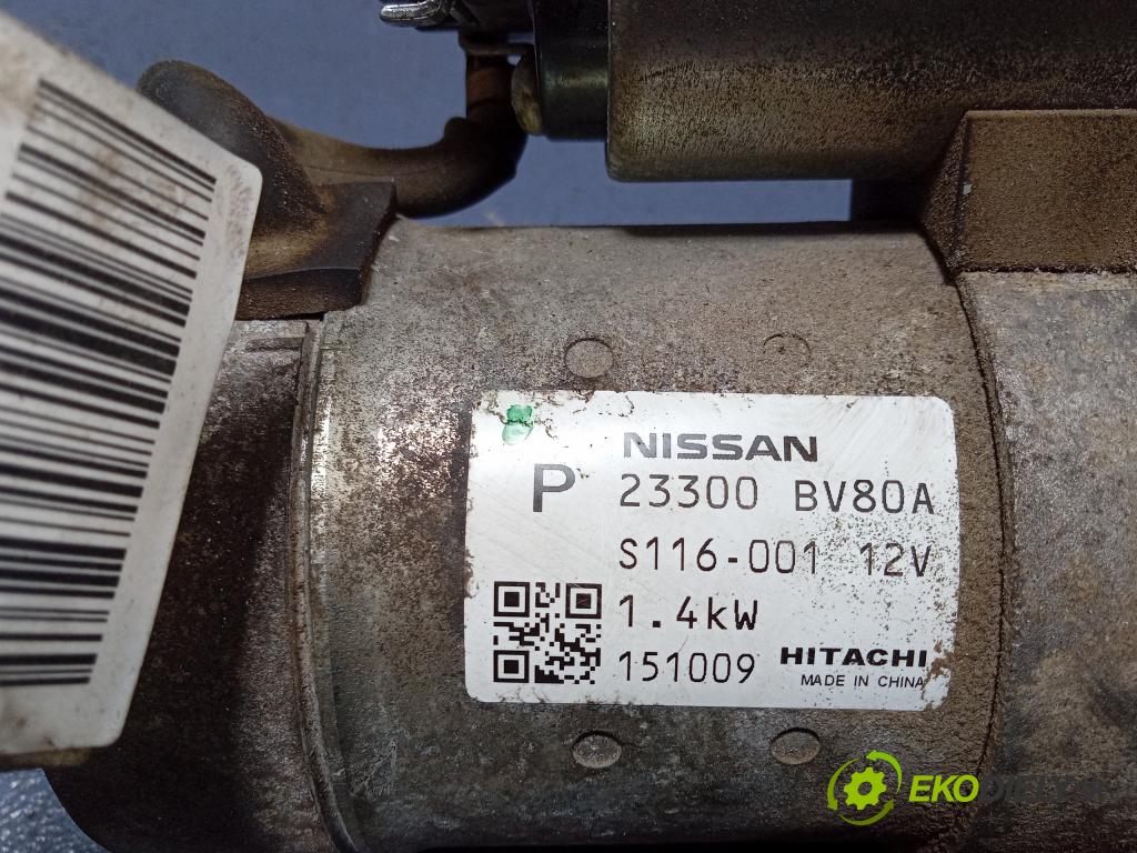 Nissan Qashqai 2016 štartér 23300BV80A