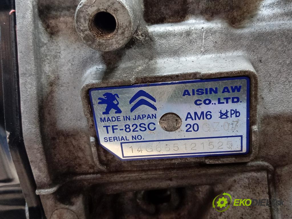 Peugeot 508 0 prevodovka Výbava: Automatický: