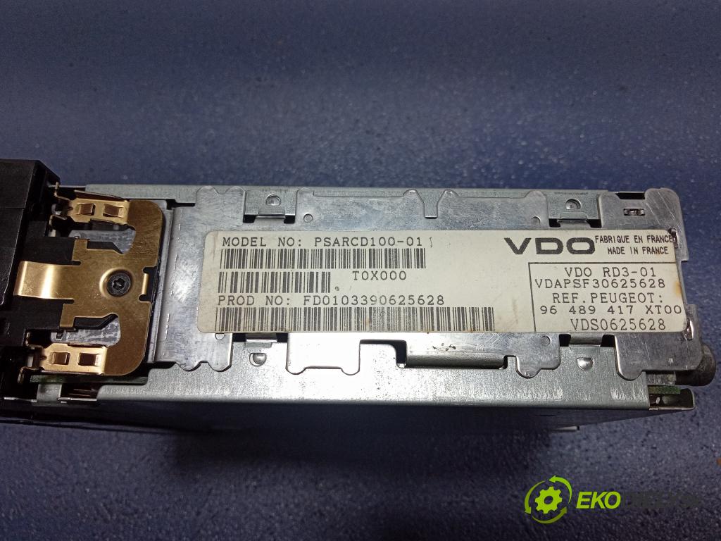 Peugeot 307 2003 Radio I Navigácia: 96489417XT