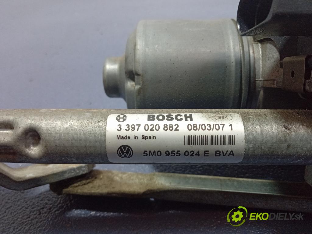 Vw Golf 2007 mechanizmus motor: Stierače: Predná časť: 5M0955024E