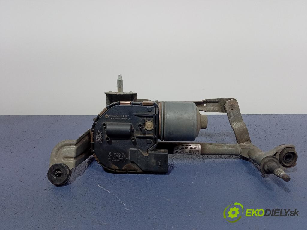 Vw Golf 2007 mechanizmus motor: Stierače: Predná časť: 5M0955023E