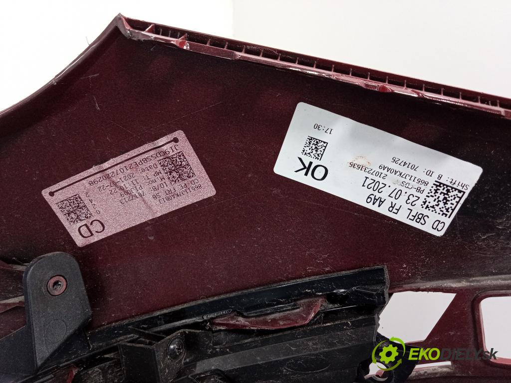Kia Ceed 0 nárazník Predná časť: 86511-J7KA0