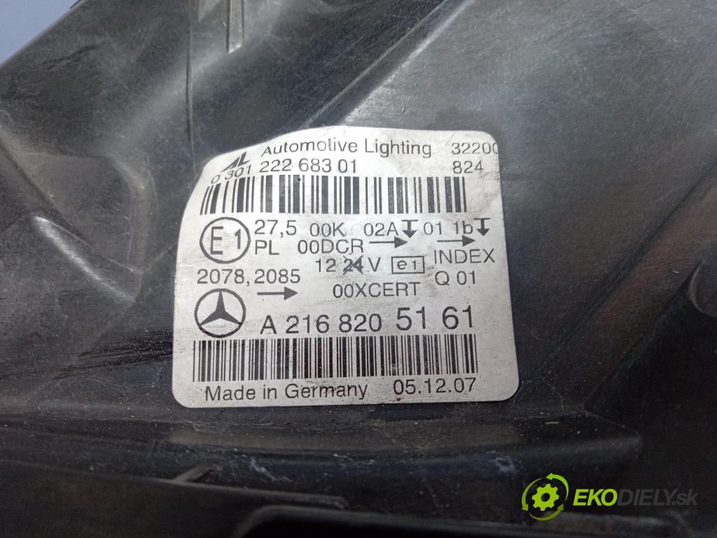 Mercedes Cl 2008 světlo Levý: A2168205161