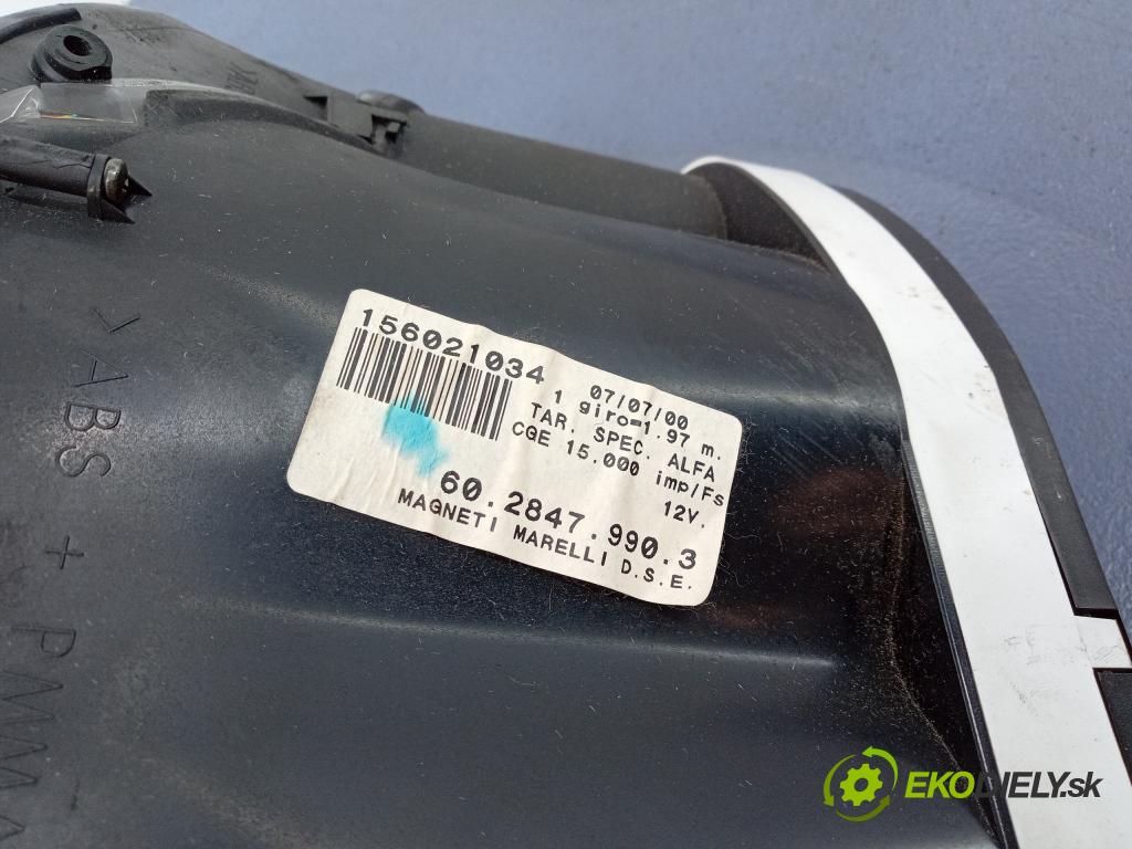 Alfa romeo 166 2000 prístrojovka/ budíky 156021034
