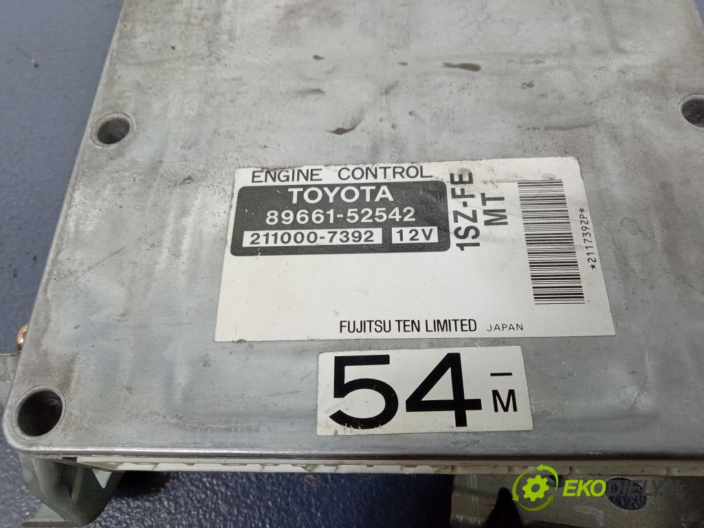Toyota Yaris 1999 riadiaca jednotka Motor: 89661-52542