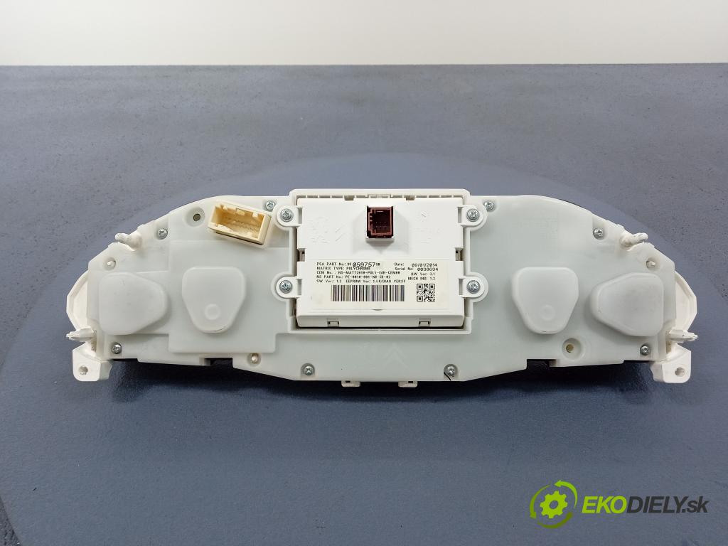 Peugeot 208 2014 prístrojovka/ budíky 9805975780