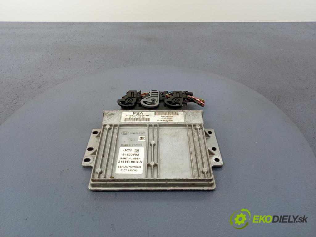 Citroen C3 2005 riadiaca jednotka Motor: 9657018280