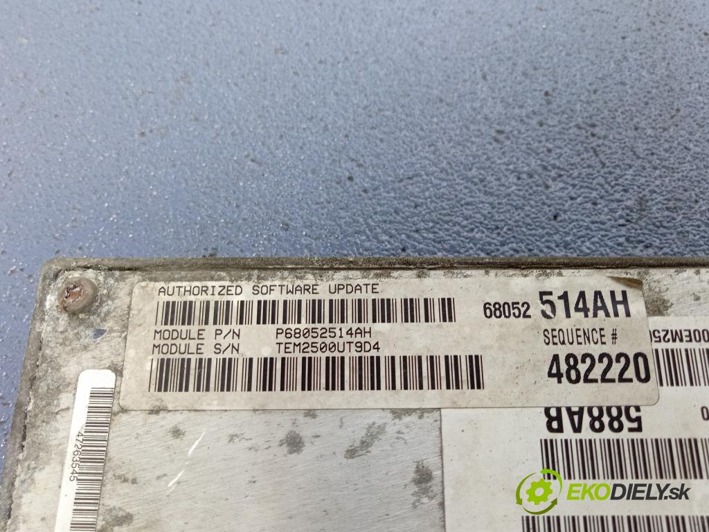 Jeep Grand cherokee 2010 riadiaca jednotka Motor: 68052514AH