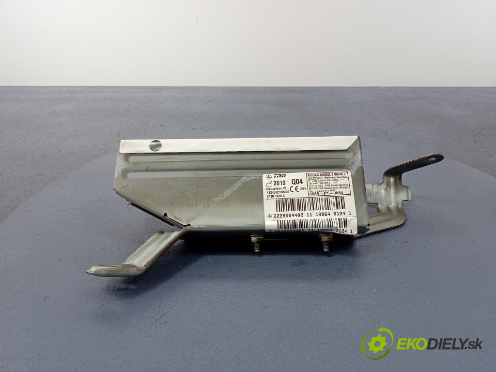 Mercedes S-klasa 2019 Airbag: Sedadlo: x 2228604402