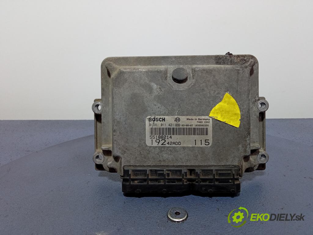 Fiat Stilo 2003 riadiaca jednotka Motor: 55188214