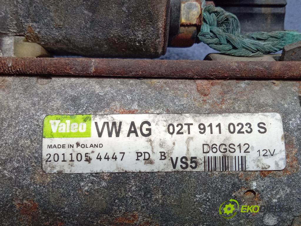 Vw Golf 2006 štartér 02T911023S