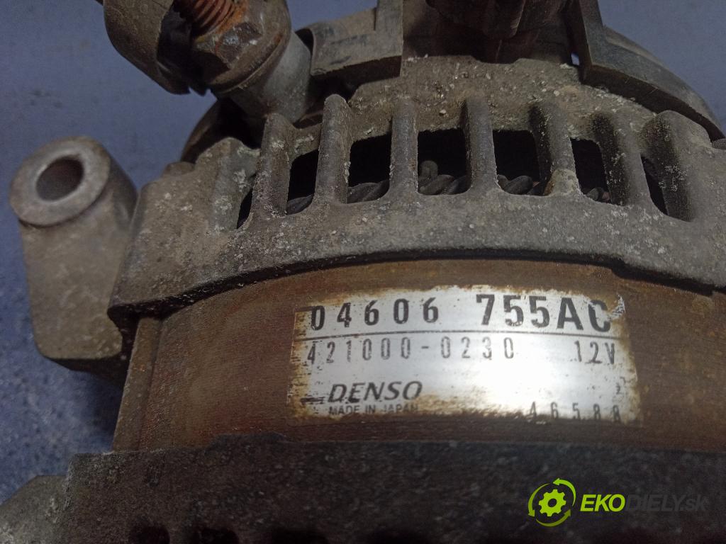 Dodge Stratus 2003 Alternator 04606 755AC