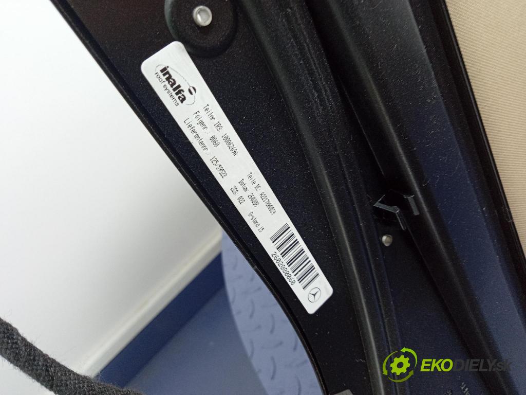 Mercedes S-Klasa 2008 Střešní okno: