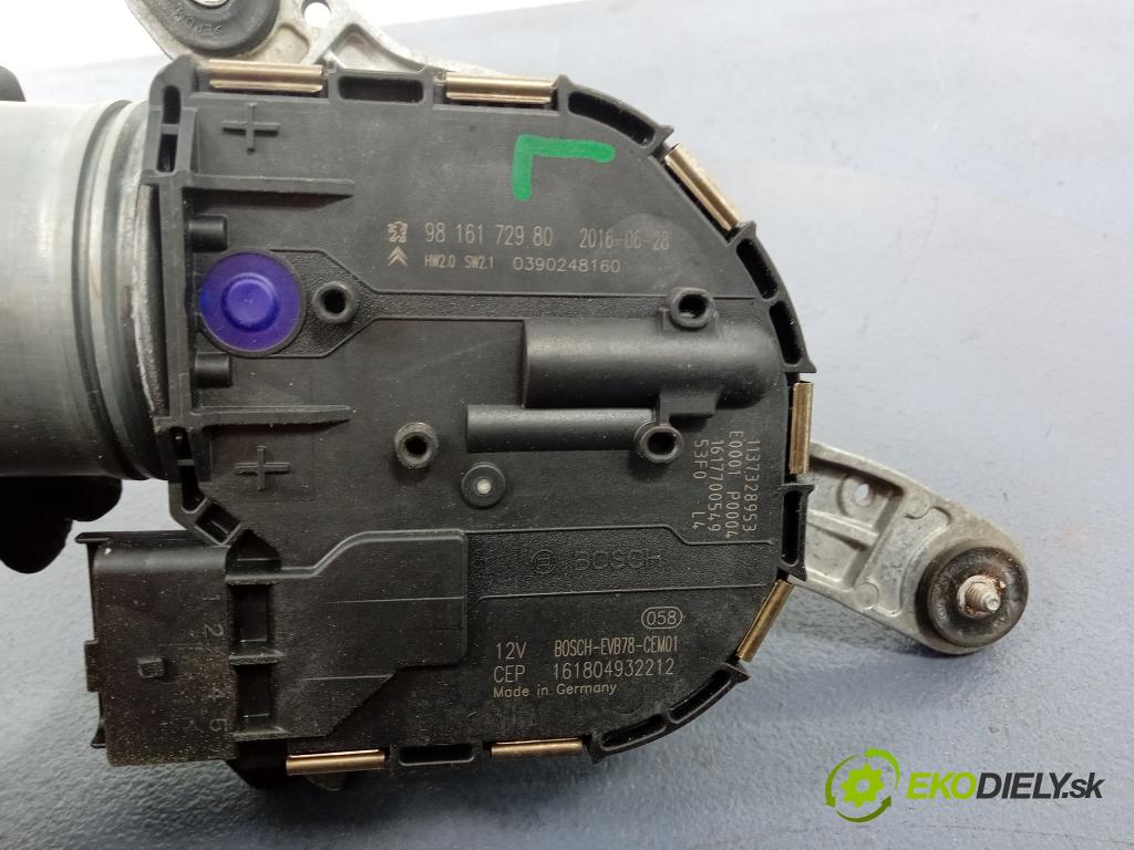 Citroen C4 picasso 2016 mechanizmus motor: Stierače: Predné 9816172980