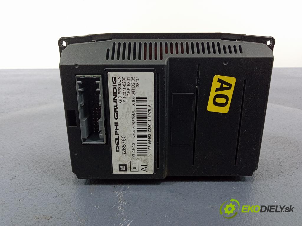 Opel Vectra 2007 Radio I Navigácia: 13253511