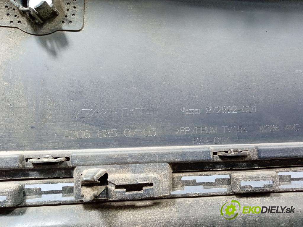 Mercedes C-klasa 0 nárazník Zad: A2068850703