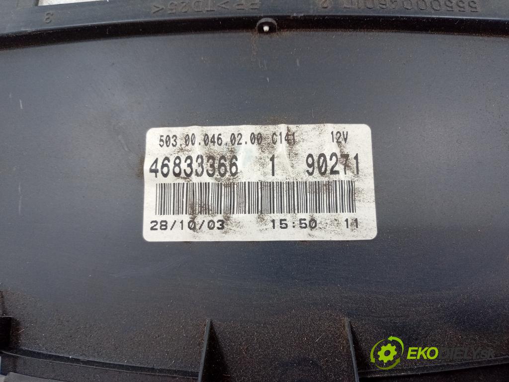 Fiat Punto 2004 prístrojovka/ budíky 46833366