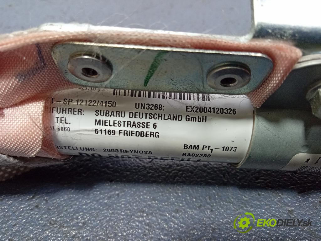 Subaru Legacy 2008 Airbag: clona x 01