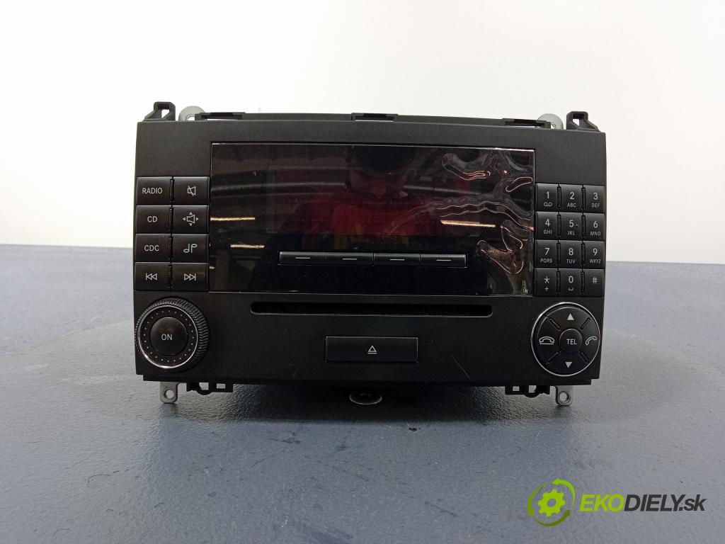 Mercedes A-klasa 2006 Radio I Navigácia: A1698206189