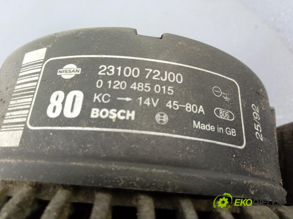 Nissan Primera 1993 Alternator 2310072J00