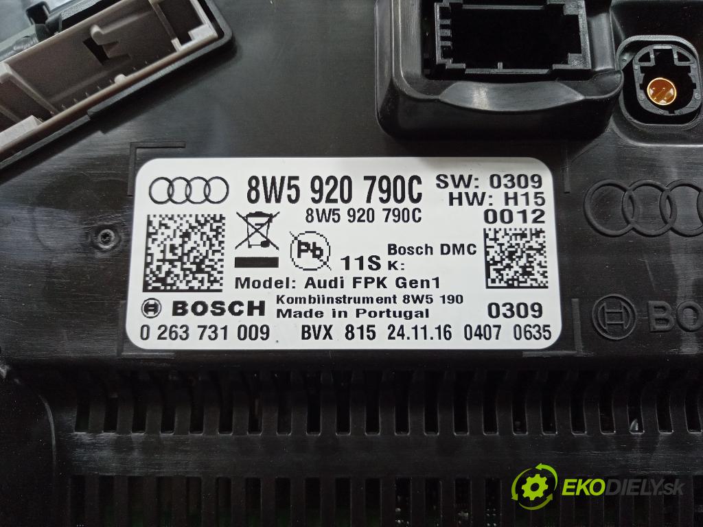 Audi A4 2017 prístrojovka/ budíky 8W5920790C