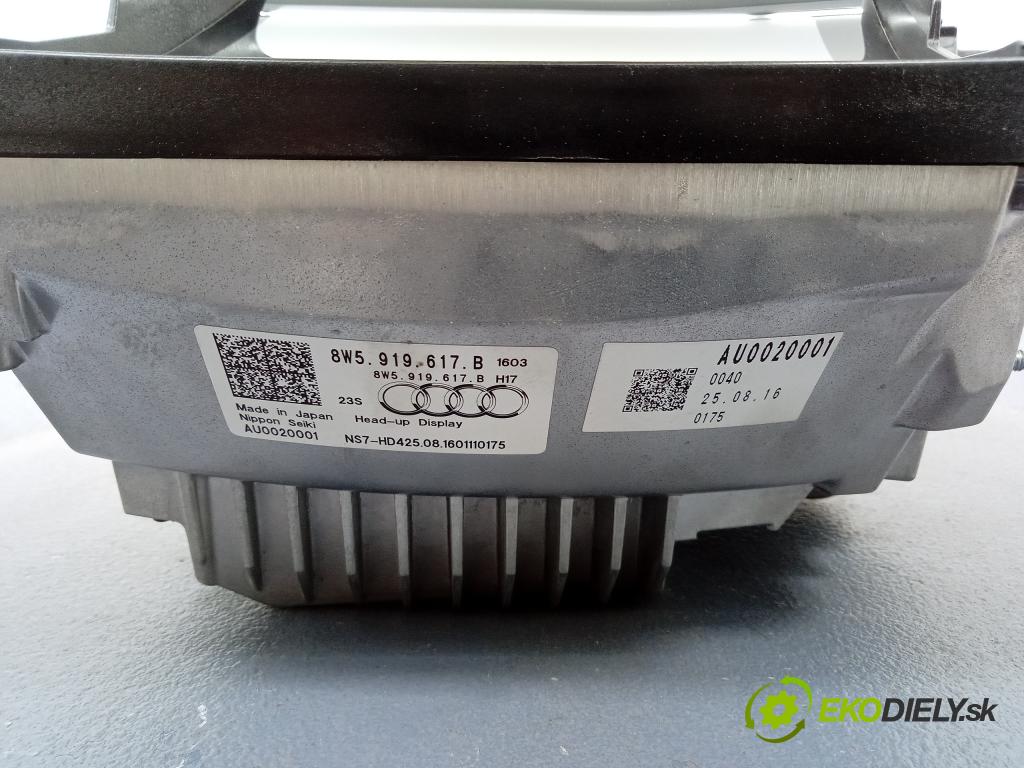 Audi A4 2017 Zobrazit: Rádio: / GPS 8W5919617B