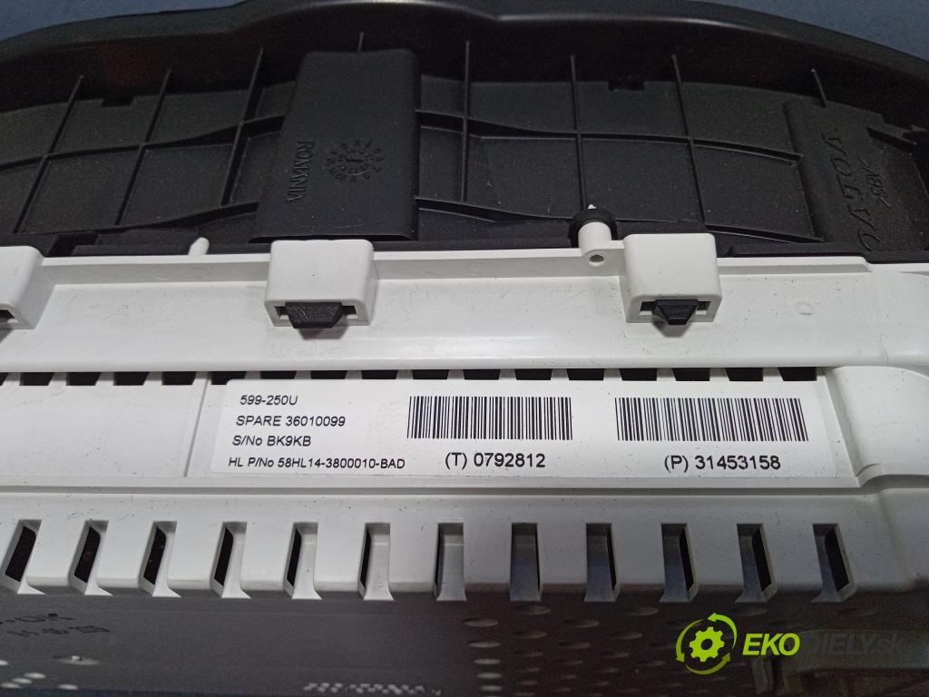 Volvo S40/V40 2015 prístrojovka/ budíky 31453158