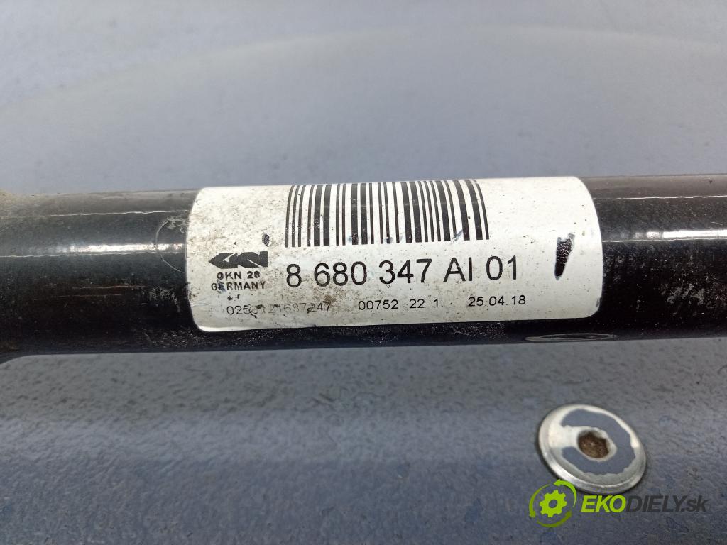 Bmw Seria 3 2018 poloos ľavá zad 8680347