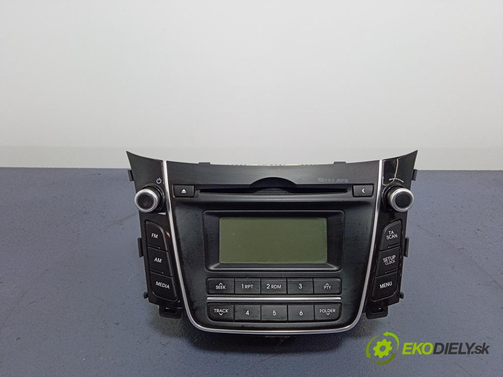 Hyundai I30 2014 Radio I Navigácia: 96170-A6200GU